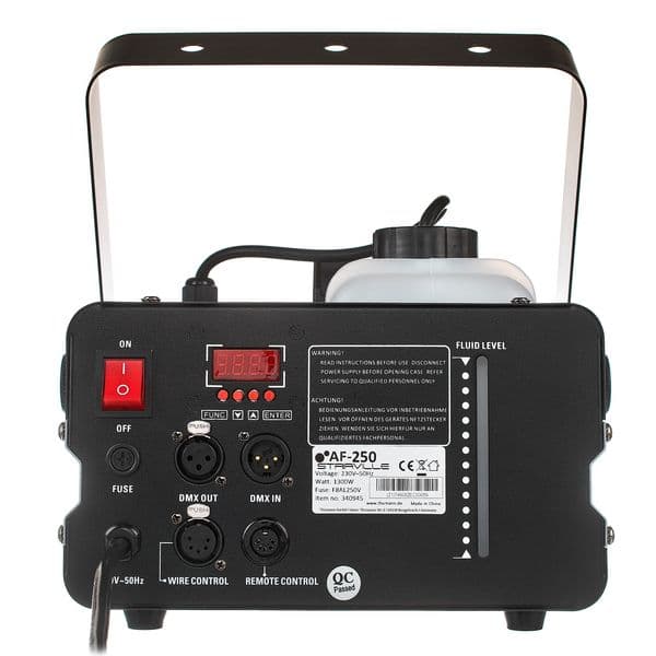 Nebelmaschine Stairville AF-250 Fog Machine 1300W DMX mieten in Hamburg