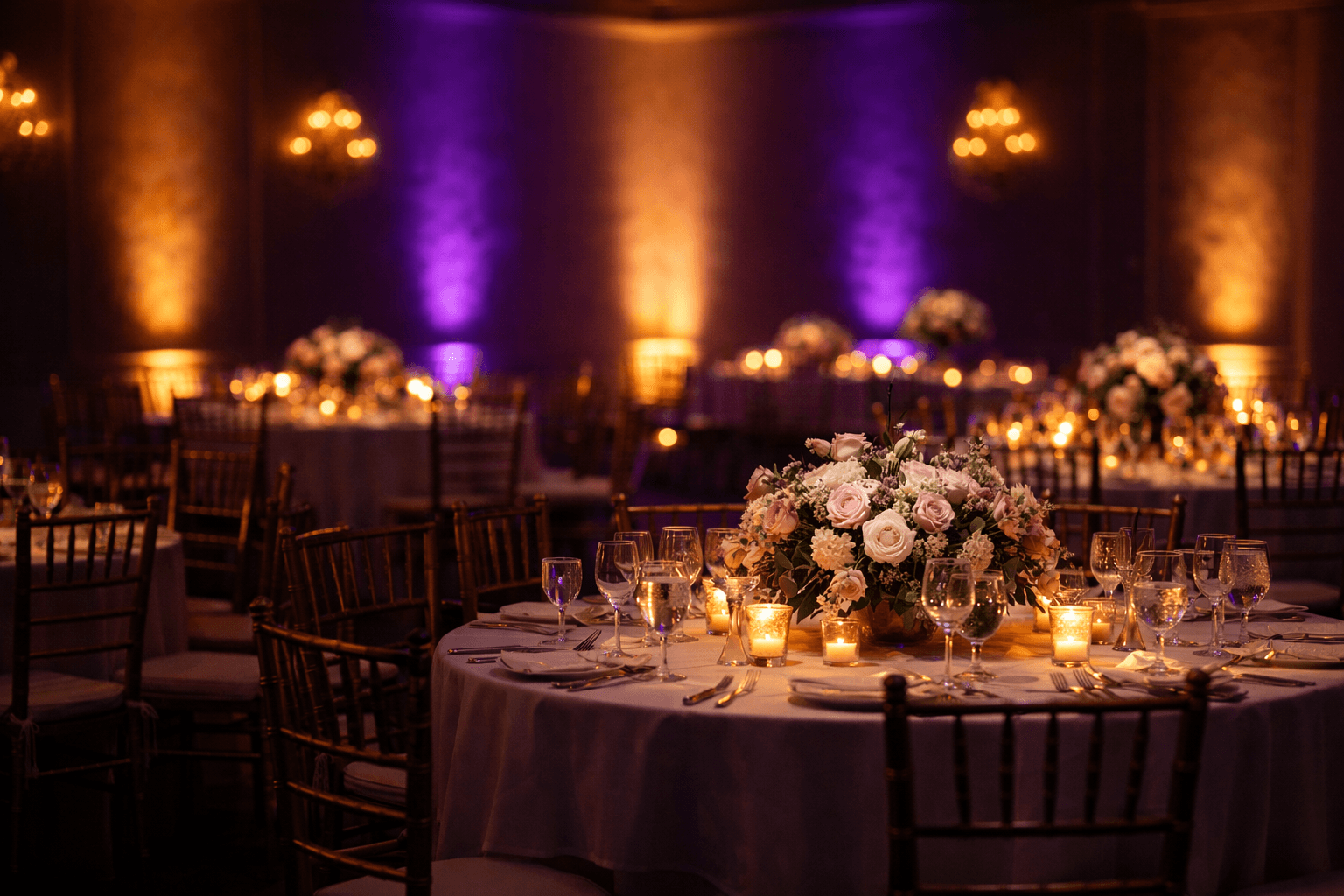 LED Beleuchtung Set (4x Eurolite LED PARty Spot Silent RGB/WW) mieten in Hamburg